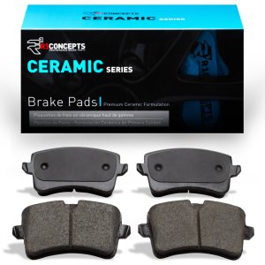 Audi A4 Ceramic Brake Pads - Rear - R1 Concepts - `08-`17